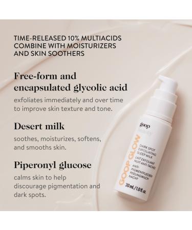 Shop goop GOOPGLOW Exfoliating Dark Spot Sleep Serum - 1 oz / 30 mL Online - Best Price & International Shipping - Buy Online on SooperMarket.com