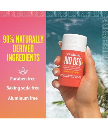 Shop Sol de Janeiro Rio Deo Aluminum-Free Deodorant Cheirosa '40 - 2 oz / 57 g Online - Best Price & International Shipping - Buy Online on SooperMarket.com