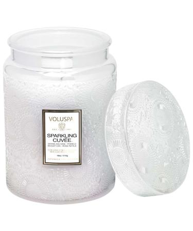 VOLUSPA Sparkling Cuvee Glass Jar Candle - 18 oz / 510 g