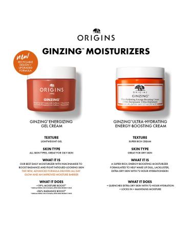 Shop Origins GinZing Energizing Gel Cream with Caffeine & Niacinamide - 1.7 oz / 50 mL Online - Best Price & International Shipping - Buy Online on SooperMarket.com
