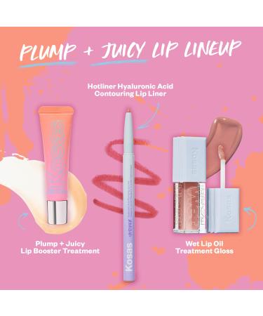Shop Kosas Plump + Juicy Lip Booster Buttery Treatment - 0.5 oz / 15 mL Online - Best Price & International Shipping - Buy Online on SooperMarket.com
