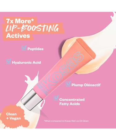 Shop Kosas Plump + Juicy Lip Booster Buttery Treatment - 0.5 oz / 15 mL Online - Best Price & International Shipping - Buy Online on SooperMarket.com