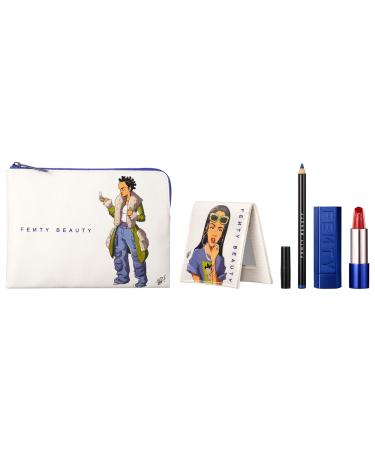 Fenty Beauty by Rihanna The Navy Collection: 5-Piece Lip Eye + Accessories Set