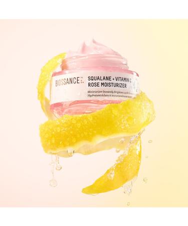 Shop Biossance Squalane + Vitamin C Rose Brightening Moisturizer - 1.69 oz / 50 mL Online - Best Price & International Shipping - Buy Online on SooperMarket.com