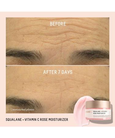 Shop Biossance Squalane + Vitamin C Rose Brightening Moisturizer - 1.69 oz / 50 mL Online - Best Price & International Shipping - Buy Online on SooperMarket.com