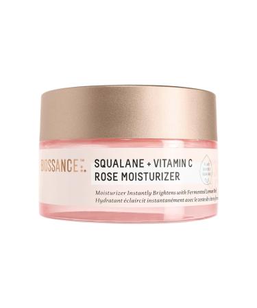 Biossance Squalane + Vitamin C Rose Brightening Moisturizer - 1.69 oz / 50 mL