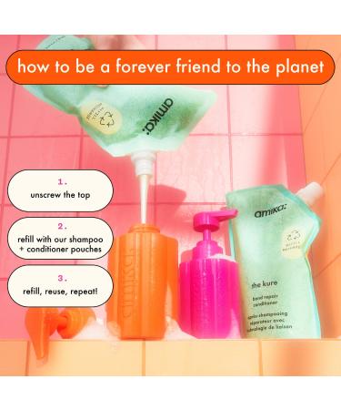 Shop amika Refillable Shampoo Bottle Online - Best Price & International Shipping - Buy Online on SooperMarket.com