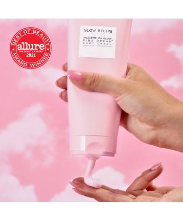 Shop Glow Recipe Watermelon Glow AHA Pink Dream Body Cream - 6.76 oz / 200 mL Online - Best Price & International Shipping - Buy Online on SooperMarket.com
