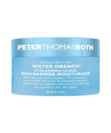 Peter Thomas Roth Water Drench Hyaluronic Cloud Rich Barrier Moisturizer - 1.7 oz / 50 mL