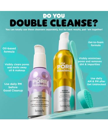 Shop Benefit Cosmetics Mini The POREfessional Good Cleanup Foaming Cleanser - 1.5 oz / 45 ml Online - Best Price & International Shipping - Buy Online on SooperMarket.com