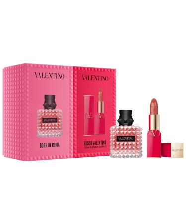 Valentino Mini Donna Born in Roma Perfume & Rosso Lipstick Set