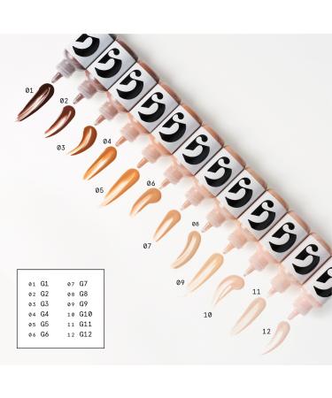 Shop Glossier Perfecting Skin Tint for Dewy Sheer Coverage - 1 oz / 30 mL G1 - deepest Online - Best Price & International Shipping - Buy Online on SooperMarket.com
