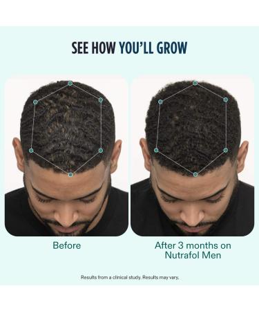 Shop Nutrafol MEN Clinically Proven Hair Growth Supplement for Thinning - 1 Month Supply / 120 CapsulesStandard size Online - Best Price & International Shipping - Buy Online on SooperMarket.com