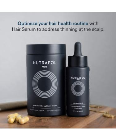 Shop Nutrafol MEN Clinically Proven Hair Growth Supplement for Thinning - 1 Month Supply / 120 CapsulesStandard size Online - Best Price & International Shipping - Buy Online on SooperMarket.com