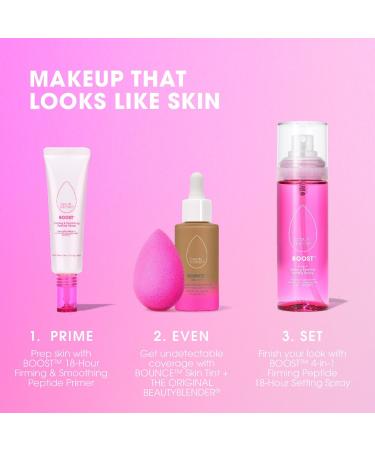 Shop Beautyblender BOOST 18-Hour Firming & Smoothing Peptide + Ceramide Primer - 1 oz / 30 mL Online - Best Price & International Shipping - Buy Online on SooperMarket.com