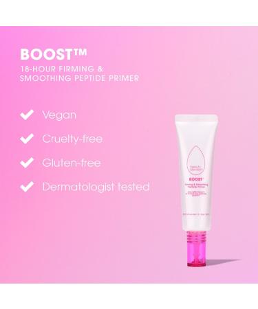 Shop Beautyblender BOOST 18-Hour Firming & Smoothing Peptide + Ceramide Primer - 1 oz / 30 mL Online - Best Price & International Shipping - Buy Online on SooperMarket.com