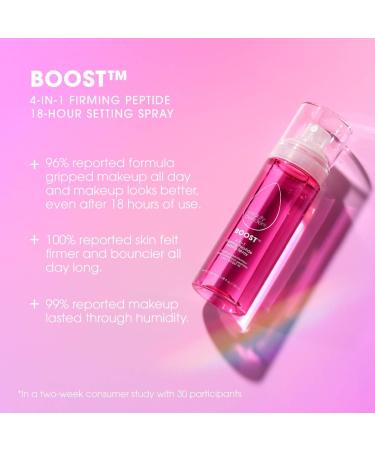 Shop Beautyblender BOOST 4-in-1 Firming Peptide 18-hour Setting Spray - 3.38 oz / 100 mL Online - Best Price & International Shipping - Buy Online on SooperMarket.com