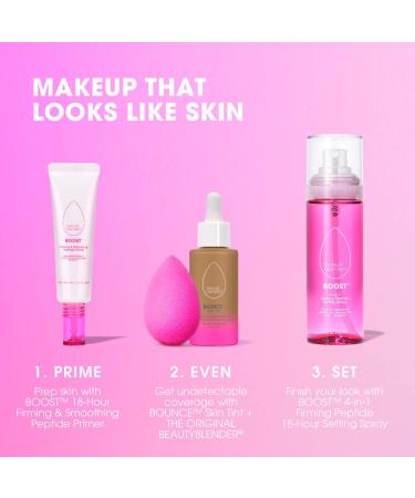 Shop Beautyblender BOOST 4-in-1 Firming Peptide 18-hour Setting Spray - 3.38 oz / 100 mL Online - Best Price & International Shipping - Buy Online on SooperMarket.com