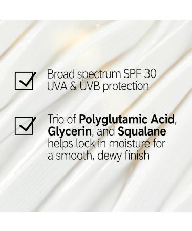 Shop The INKEY List Polyglutamic Acid Dewy Sunscreen SPF 30 - 1.7 oz / 50 ml Online - Best Price & International Shipping - Buy Online on SooperMarket.com