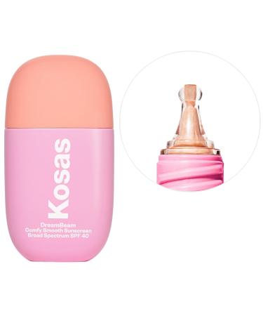 Kosas DreamBeam Silicone-Free Mineral Sunscreen SPF 40 with Ceramides and Peptides-thumbnail
