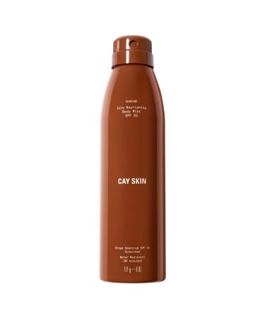 CAY SKIN Isle Nourishing Body Mist SPF 50 with Sea Moss and Hyaluronic Acid - 6 oz / 171 g