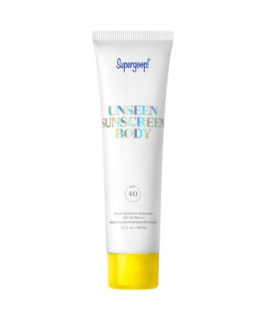 Supergoop! Unseen Body Sunscreen SPF 40 - 3.4 oz / 100 mL