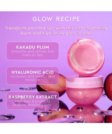 Shop Glow Recipe Plum Plump Hyaluronic Acid Lip Gloss Balm - 0.5 oz / 15 mL Online - Best Price & International Shipping - Buy Online on SooperMarket.com
