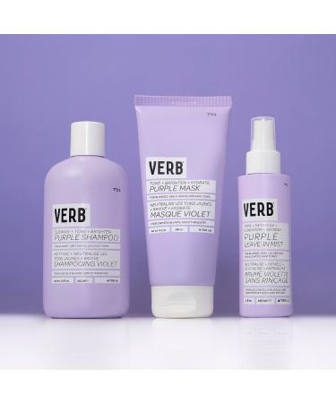 Shop Verb Brighten and Detangle Purple Leave-In for Blonde Hair - 4 oz / 120 ml Online - Best Price & International Shipping - Buy Online on SooperMarket.com