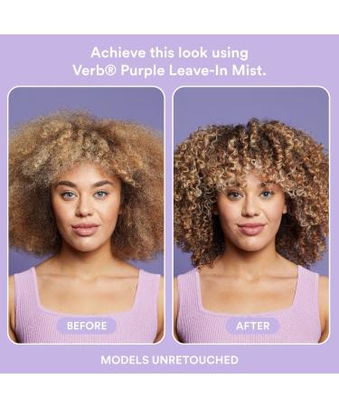 Shop Verb Brighten and Detangle Purple Leave-In for Blonde Hair - 4 oz / 120 ml Online - Best Price & International Shipping - Buy Online on SooperMarket.com