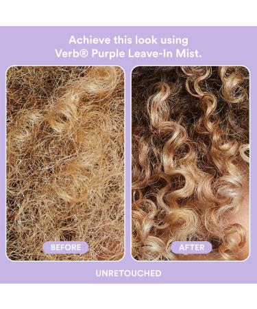 Shop Verb Brighten and Detangle Purple Leave-In for Blonde Hair - 4 oz / 120 ml Online - Best Price & International Shipping - Buy Online on SooperMarket.com