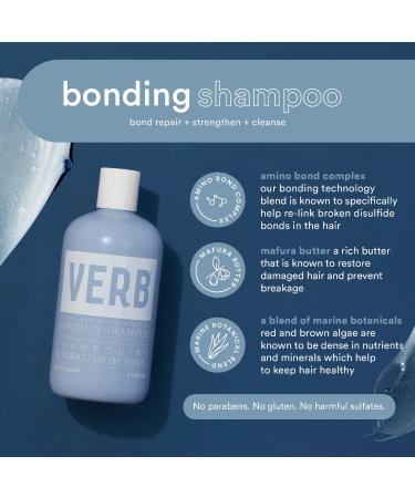 Shop Verb Bonding Shampoo for Split Ends and Broken Bonds - 12 oz / 355 ml Online - Best Price & International Shipping - Buy Online on SooperMarket.com