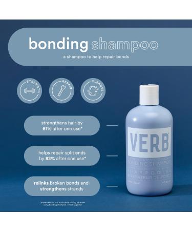 Shop Verb Bonding Shampoo for Split Ends and Broken Bonds - 12 oz / 355 ml Online - Best Price & International Shipping - Buy Online on SooperMarket.com