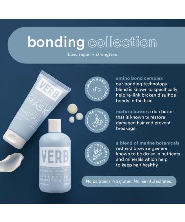 Shop Verb Bonding Shampoo for Split Ends and Broken Bonds - 12 oz / 355 ml Online - Best Price & International Shipping - Buy Online on SooperMarket.com