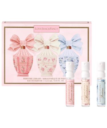LoveShackFancy Perfume Library Eau de Parfum Discovery Set