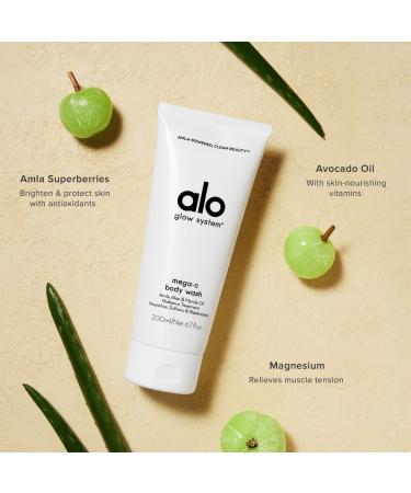 Shop ALO Mega-C Skin-Soothing + Hydrating Body Wash with Vitamin C & Magnesium - 6.8 oz / 200 ml Online - Best Price & International Shipping - Buy Online on SooperMarket.com
