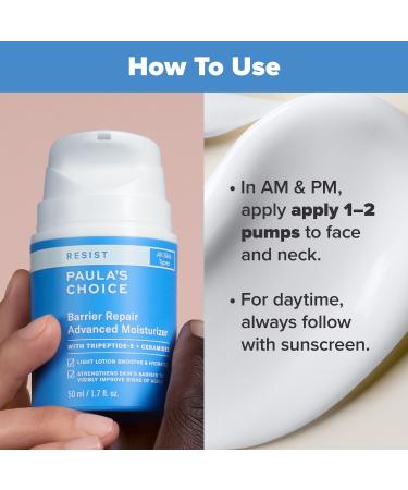 Shop Paula's Choice RESIST Barrier Repair Advanced Moisturizer with Ceramides - 1.7 oz Online - Best Price & International Shipping - Buy Online on SooperMarket.com