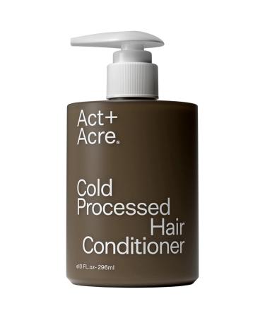 Act+Acre Cold Processed Hair Conditioner with 1% Vitamin B-5 - 10 oz / 284 ml
