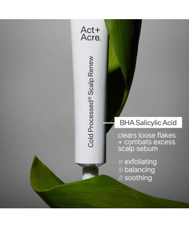 Shop Act+Acre Salicylic Acid Scalp Renew Exfoliator For Oily + Flakey Scalp - 2 oz / 60 ml Online - Best Price & International Shipping - Buy Online on SooperMarket.com