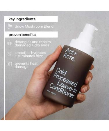 Shop Act+Acre 2% Squalene Anti-Frizz Leave In Conditioner for Frizz - 6.7 oz / 200 ml Online - Best Price & International Shipping - Buy Online on SooperMarket.com