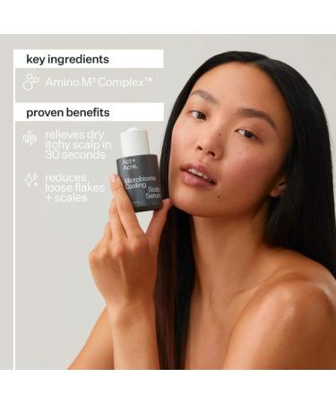 Shop Act+Acre Microbiome Cooling Scalp Serum For Dry Itchy Scalp + Loose Flakes - 2.2 oz Online - Best Price & International Shipping - Buy Online on SooperMarket.com