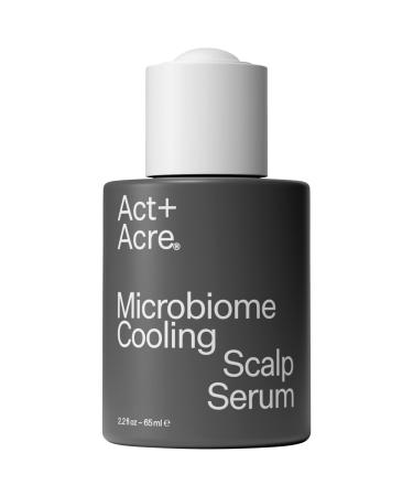 Act+Acre Microbiome Cooling Scalp Serum For Dry Itchy Scalp + Loose Flakes - 2.2 oz