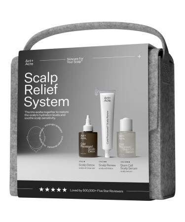 Act+Acre Scalp Relief System for Dandruff + Psoriasis + Eczema