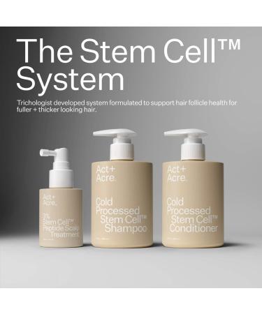 Shop Act+Acre Stem Cell Shampoo For Thicker+ Fuller-Looking Hair - 10 oz Online - Best Price & International Shipping - Buy Online on SooperMarket.com