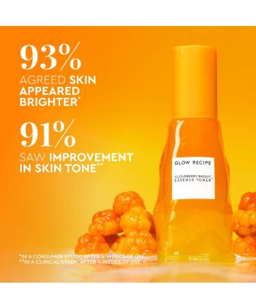 Shop Glow Recipe Cloudberry Bright Essence Toner - 2.53 oz Online - Best Price & International Shipping - Buy Online on SooperMarket.com