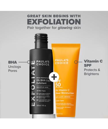 Shop Paula's Choice 5% Vitamin C Sheer Facial Moisturizer SPF 50 - 2 oz / 60 mL Online - Best Price & International Shipping - Buy Online on SooperMarket.com