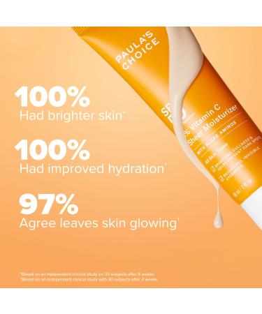 Shop Paula's Choice 5% Vitamin C Sheer Facial Moisturizer SPF 50 - 2 oz / 60 mL Online - Best Price & International Shipping - Buy Online on SooperMarket.com