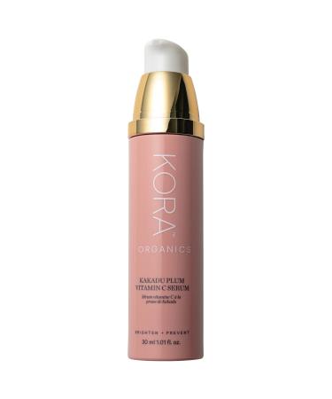 KORA Organics Kakadu Plum Brightening Vitamin C Serum with Hyaluronic Acid - 1 oz / 30 ml