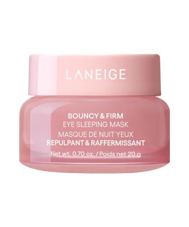 LANEIGE Bouncy & Firm Eye Brightening Sleeping Mask with Peony + Collagen Complex - .7 oz / 20 g