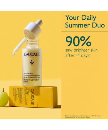 Shop Caudalie Dark Spot Brightening Serum & Sunscreen Set Online - Best Price & International Shipping - Buy Online on SooperMarket.com