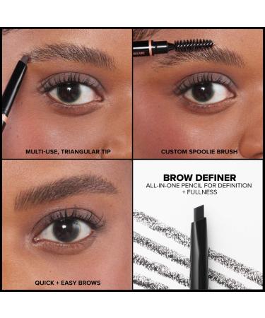 Shop Anastasia Beverly Hills Brow Definer 3-in-1 Triangle Tip Easy Precision Eyebrow Pencil - 0.003 oz / 0.1 g Taupe - for blonde hair with cool/ash undertones Online - Best Price & International Shipping - Buy Online on SooperMarket.com